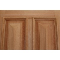 4 Panel Traditional Solid Timber Doors Heavy Moulding Cricket Bat Luxury