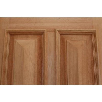 4 Panel Traditional Solid Timber Doors Heavy Moulding Cricket Bat Luxury