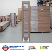 5 LITE Clear Glass Solid Timber Doors