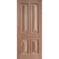 4 Panel Traditional Solid Timber Doors Heavy Moulding Cricket Bat Luxury