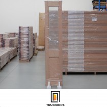 TRADITIONAL WITH CLEAR SAFETY GLASS BIFOLD SOLID TIMBER FRENCH DOORS